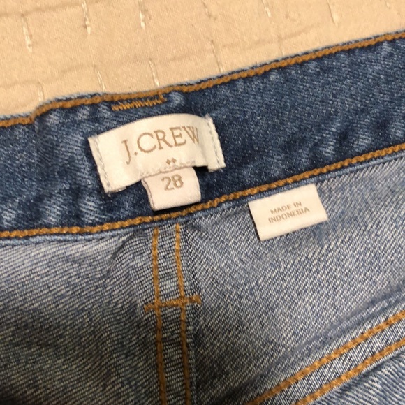 J.Crew Denim Rolled Cuff Shorts size 28 - Picture 3 of 6